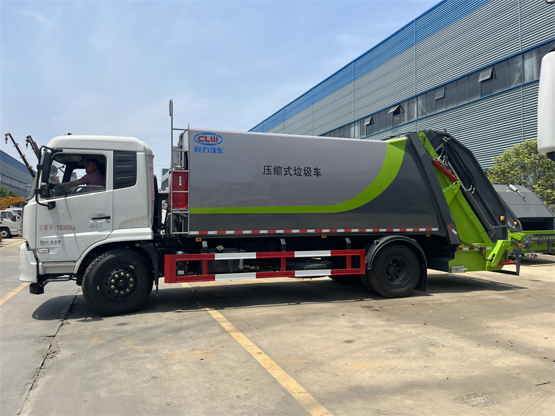 16方東風天錦壓縮式垃圾車